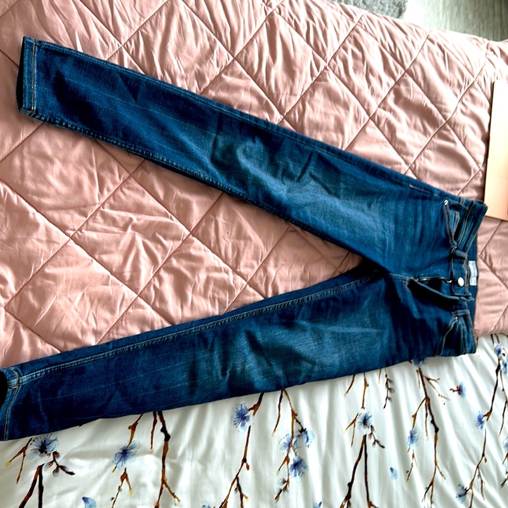 Straight denim pants from Bershka